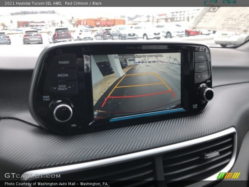Red Crimson / Black 2021 Hyundai Tucson SEL AWD