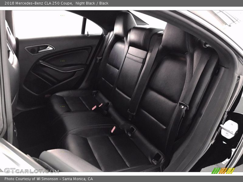 Night Black / Black 2018 Mercedes-Benz CLA 250 Coupe