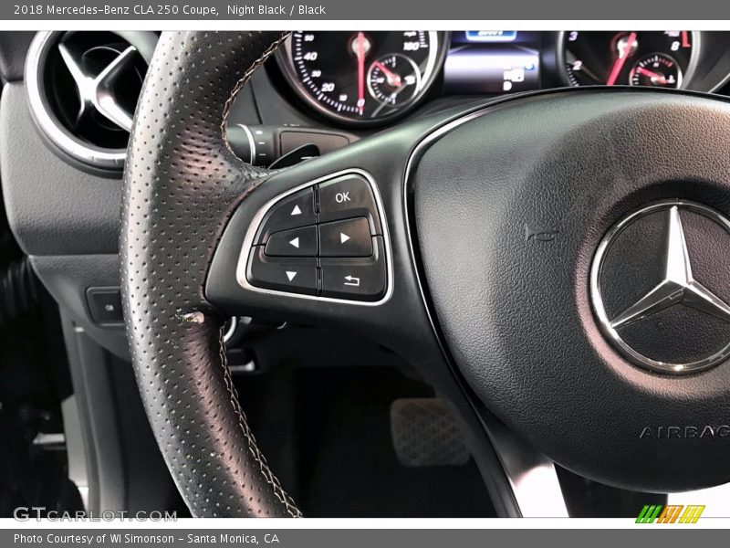 Night Black / Black 2018 Mercedes-Benz CLA 250 Coupe