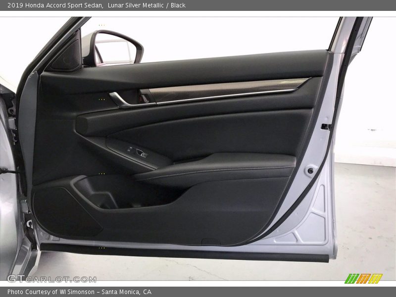 Lunar Silver Metallic / Black 2019 Honda Accord Sport Sedan