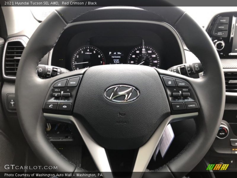 Red Crimson / Black 2021 Hyundai Tucson SEL AWD