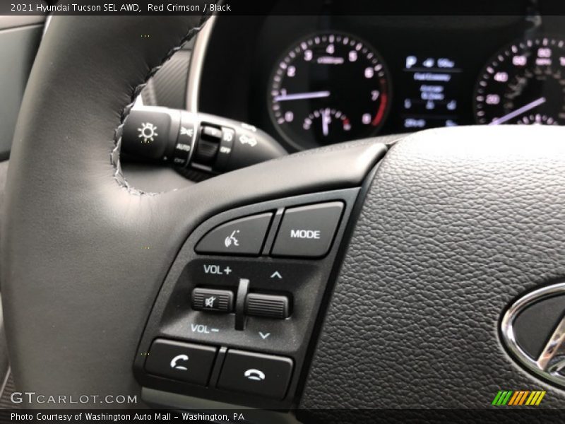 Red Crimson / Black 2021 Hyundai Tucson SEL AWD