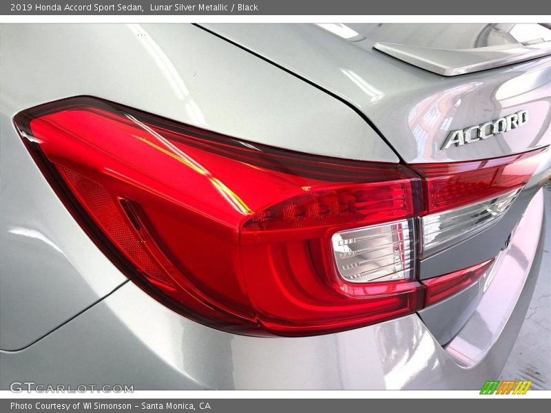 Lunar Silver Metallic / Black 2019 Honda Accord Sport Sedan
