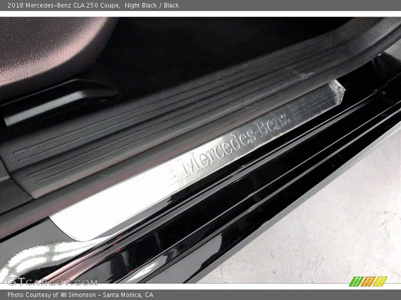 Night Black / Black 2018 Mercedes-Benz CLA 250 Coupe