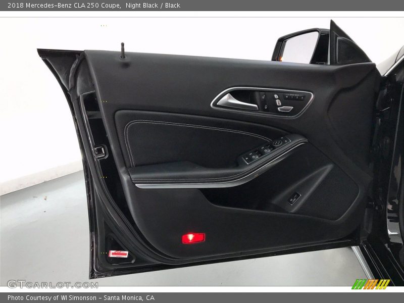 Night Black / Black 2018 Mercedes-Benz CLA 250 Coupe