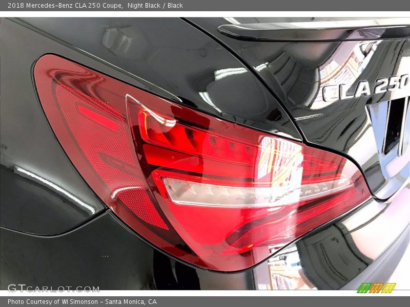Night Black / Black 2018 Mercedes-Benz CLA 250 Coupe