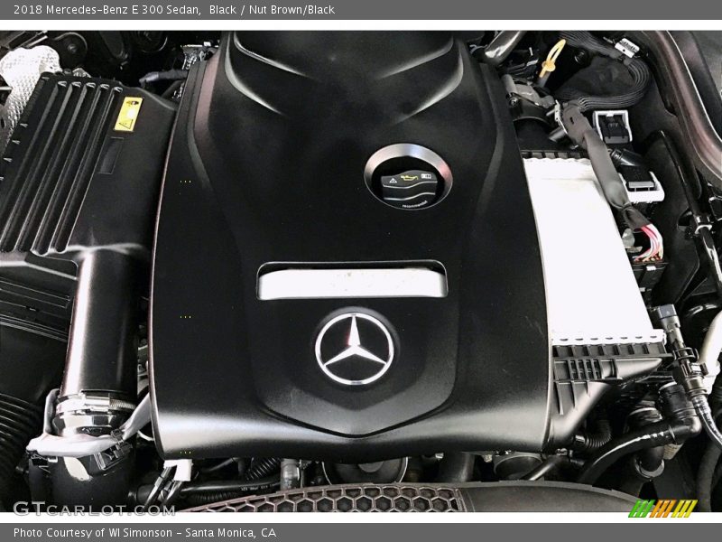 Black / Nut Brown/Black 2018 Mercedes-Benz E 300 Sedan