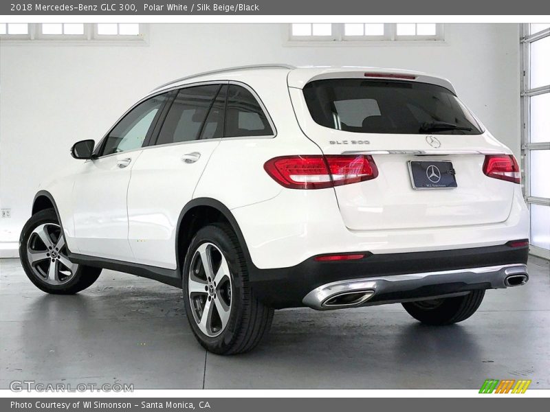 Polar White / Silk Beige/Black 2018 Mercedes-Benz GLC 300