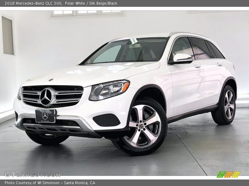 Polar White / Silk Beige/Black 2018 Mercedes-Benz GLC 300