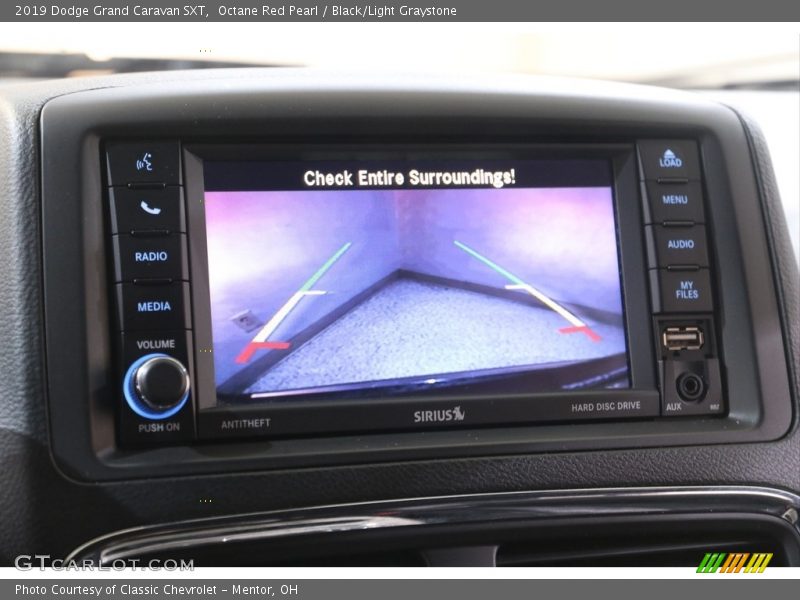 Octane Red Pearl / Black/Light Graystone 2019 Dodge Grand Caravan SXT