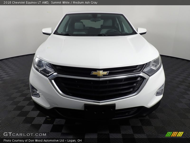 Summit White / Medium Ash Gray 2018 Chevrolet Equinox LT AWD