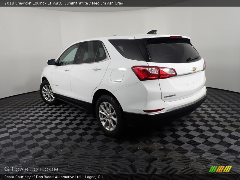 Summit White / Medium Ash Gray 2018 Chevrolet Equinox LT AWD