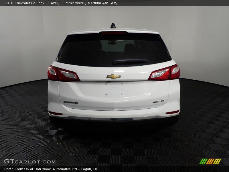 Summit White / Medium Ash Gray 2018 Chevrolet Equinox LT AWD