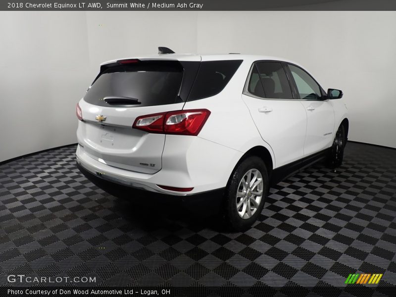 Summit White / Medium Ash Gray 2018 Chevrolet Equinox LT AWD