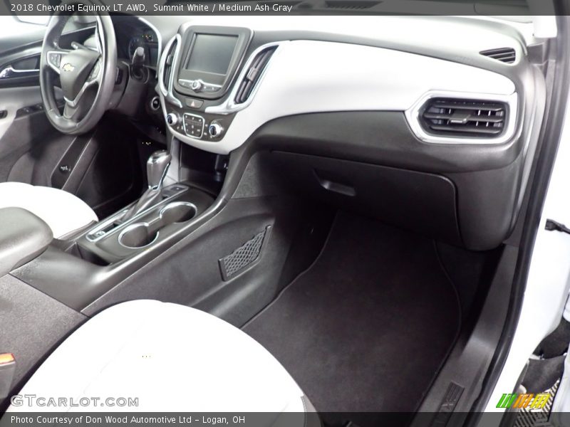 Summit White / Medium Ash Gray 2018 Chevrolet Equinox LT AWD