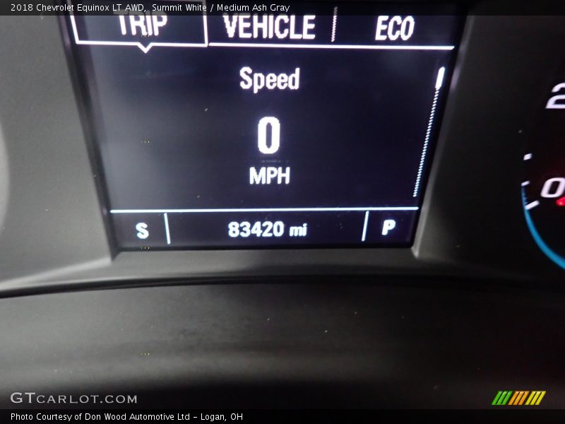 Summit White / Medium Ash Gray 2018 Chevrolet Equinox LT AWD