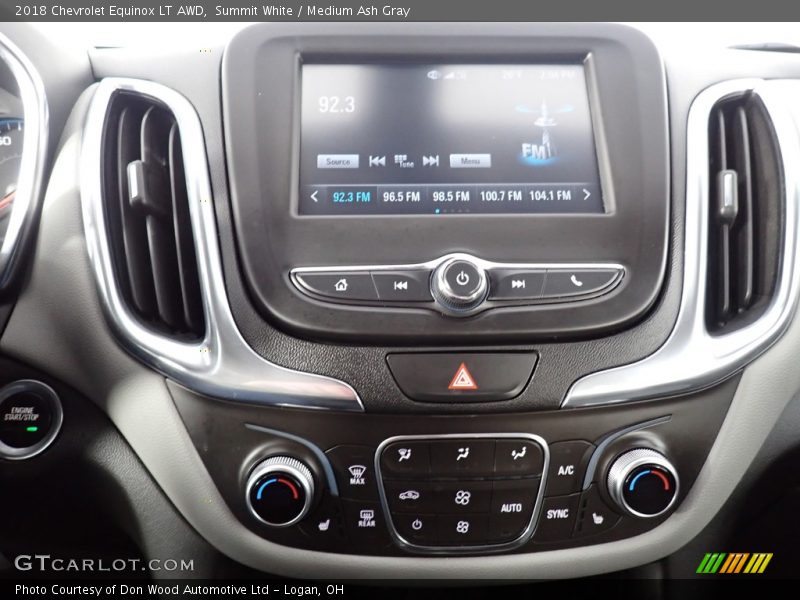 Summit White / Medium Ash Gray 2018 Chevrolet Equinox LT AWD