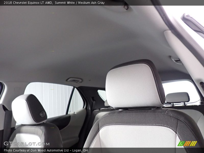 Summit White / Medium Ash Gray 2018 Chevrolet Equinox LT AWD