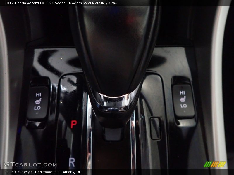 Modern Steel Metallic / Gray 2017 Honda Accord EX-L V6 Sedan