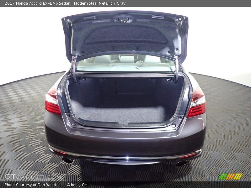 Modern Steel Metallic / Gray 2017 Honda Accord EX-L V6 Sedan
