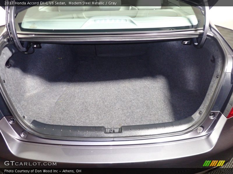 Modern Steel Metallic / Gray 2017 Honda Accord EX-L V6 Sedan