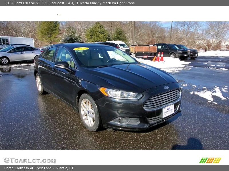 Tuxedo Black / Medium Light Stone 2014 Ford Escape SE 1.6L EcoBoost 4WD