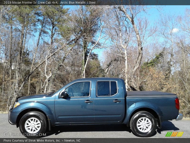  2019 Frontier SV Crew Cab 4x4 Arctic Blue Metallic