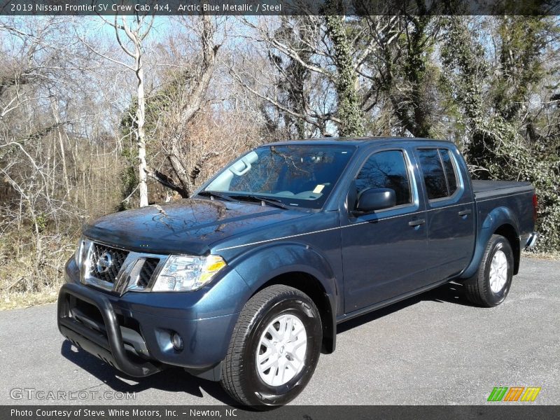  2019 Frontier SV Crew Cab 4x4 Arctic Blue Metallic