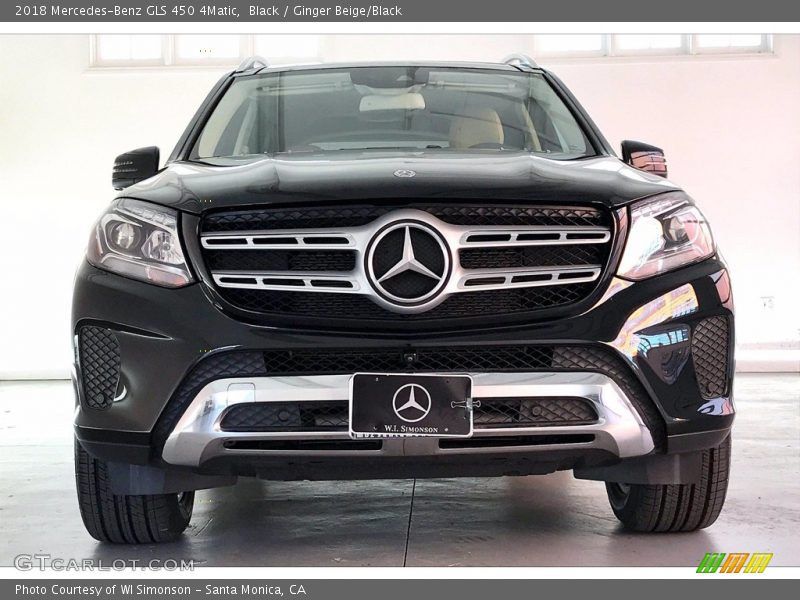 Black / Ginger Beige/Black 2018 Mercedes-Benz GLS 450 4Matic