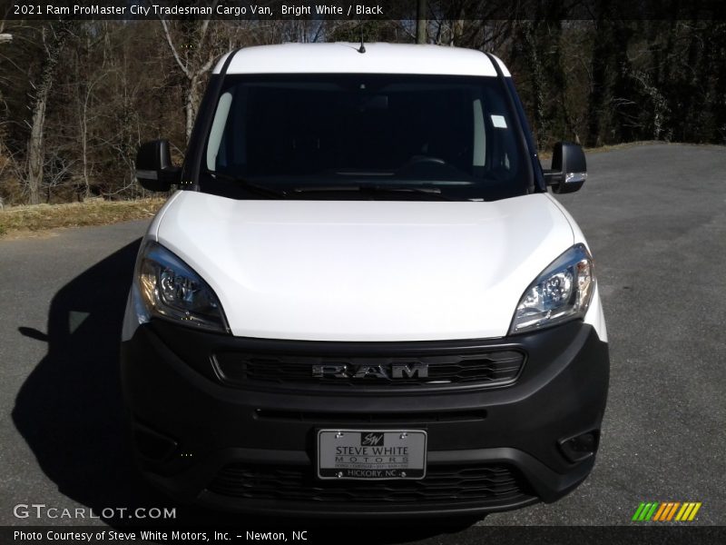 Bright White / Black 2021 Ram ProMaster City Tradesman Cargo Van