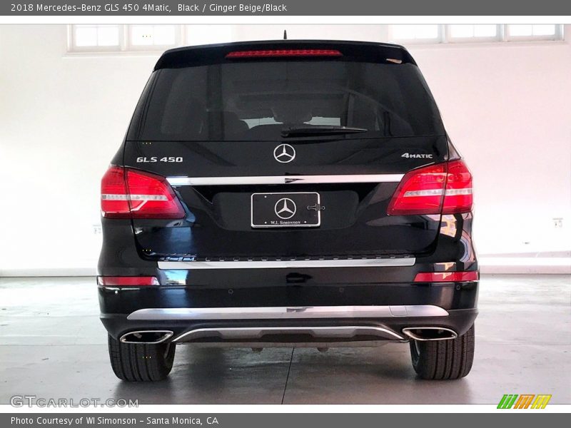 Black / Ginger Beige/Black 2018 Mercedes-Benz GLS 450 4Matic