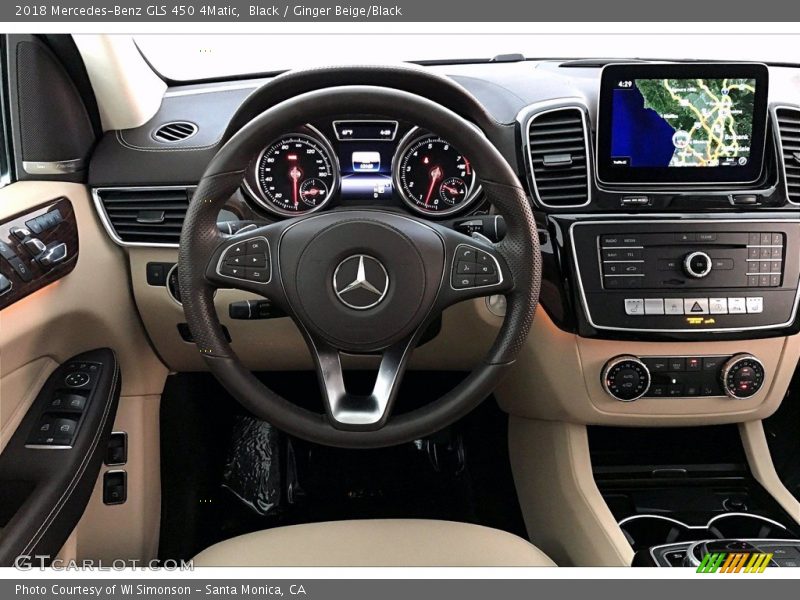 Black / Ginger Beige/Black 2018 Mercedes-Benz GLS 450 4Matic
