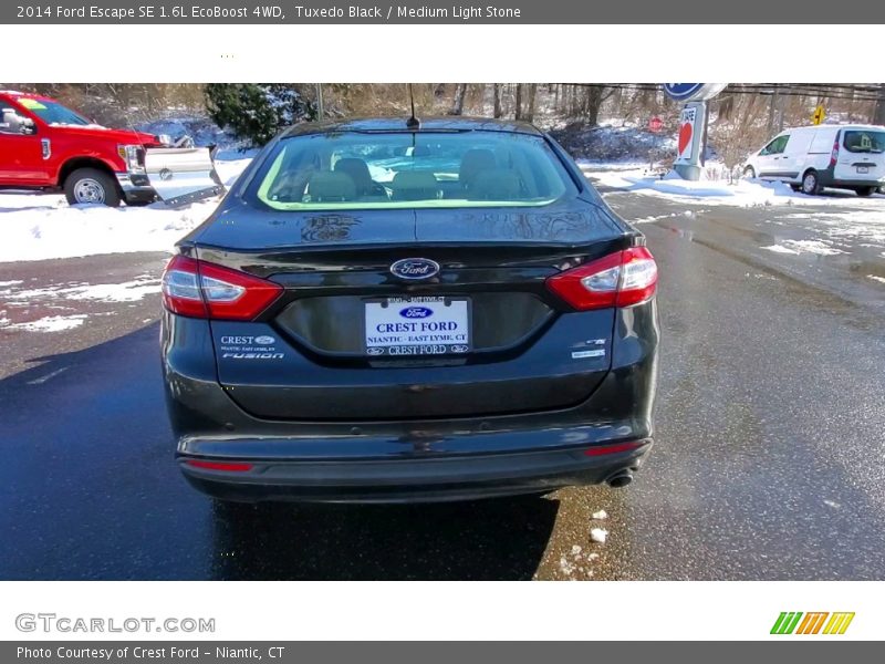 Tuxedo Black / Medium Light Stone 2014 Ford Escape SE 1.6L EcoBoost 4WD
