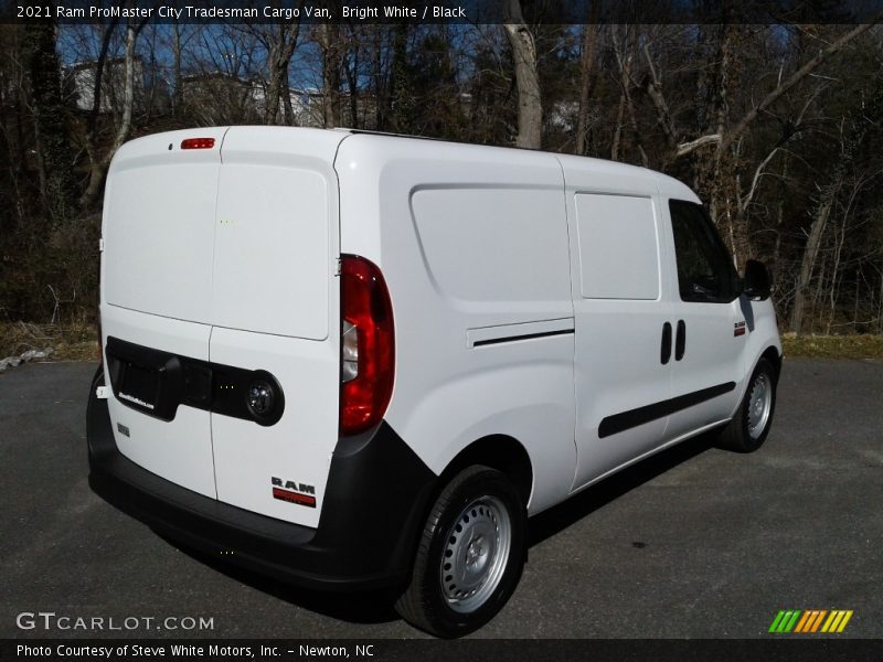 Bright White / Black 2021 Ram ProMaster City Tradesman Cargo Van
