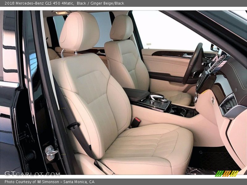 Black / Ginger Beige/Black 2018 Mercedes-Benz GLS 450 4Matic