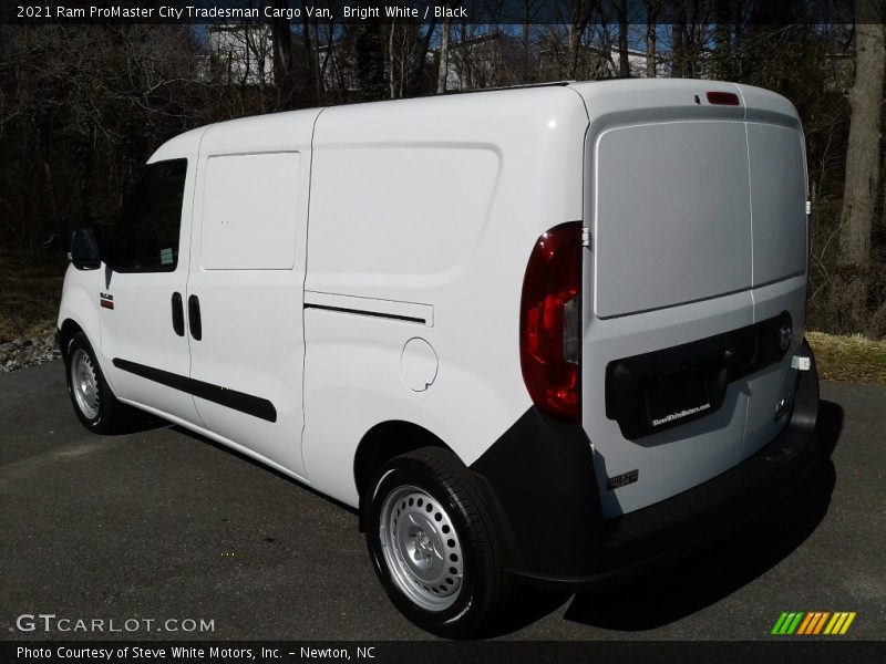 Bright White / Black 2021 Ram ProMaster City Tradesman Cargo Van