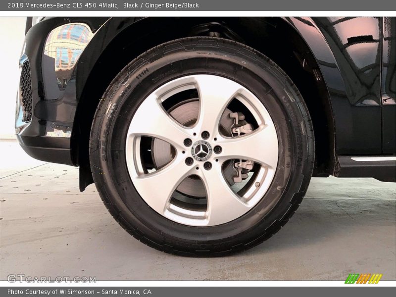 Black / Ginger Beige/Black 2018 Mercedes-Benz GLS 450 4Matic