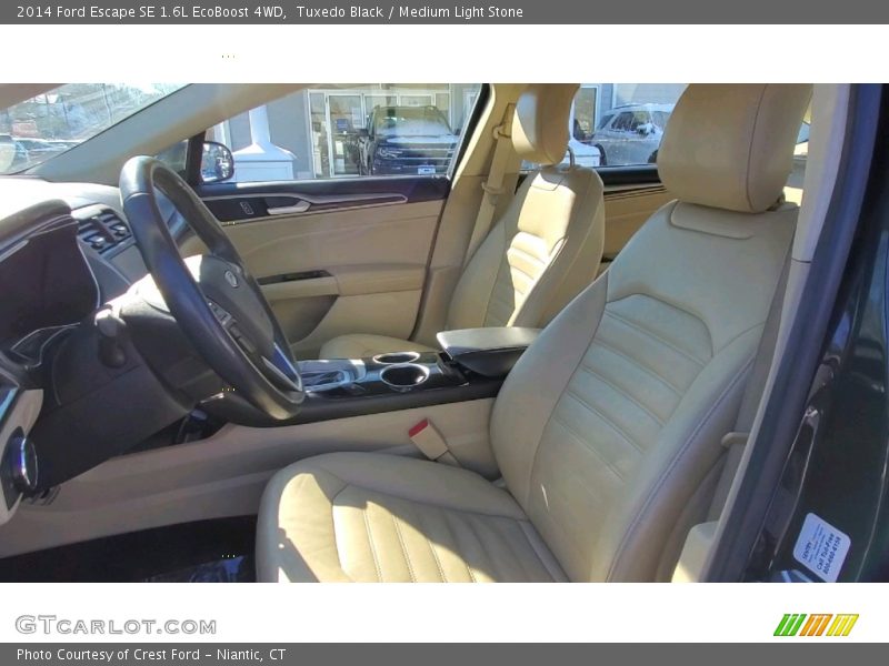 Tuxedo Black / Medium Light Stone 2014 Ford Escape SE 1.6L EcoBoost 4WD