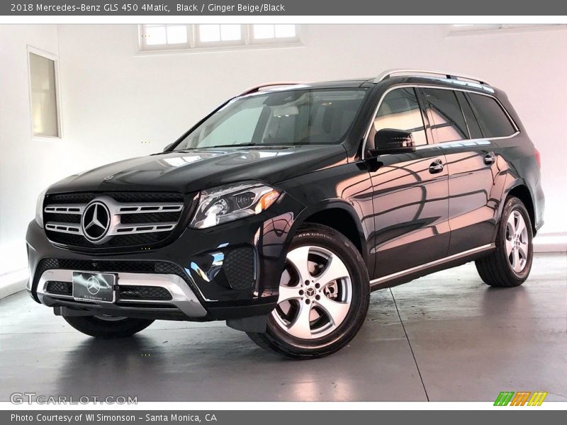 Black / Ginger Beige/Black 2018 Mercedes-Benz GLS 450 4Matic