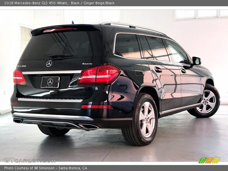 Black / Ginger Beige/Black 2018 Mercedes-Benz GLS 450 4Matic