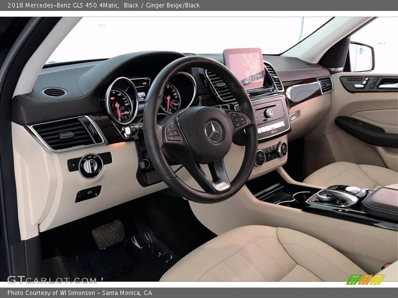 Black / Ginger Beige/Black 2018 Mercedes-Benz GLS 450 4Matic
