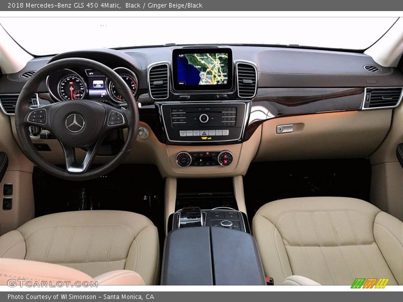 Black / Ginger Beige/Black 2018 Mercedes-Benz GLS 450 4Matic