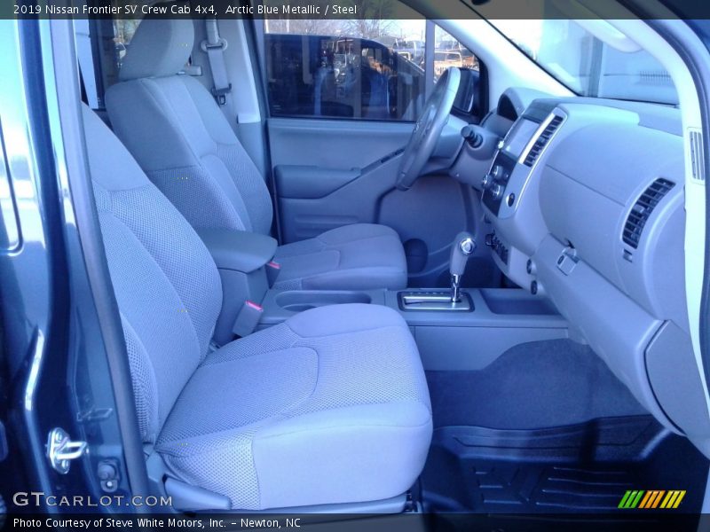 Arctic Blue Metallic / Steel 2019 Nissan Frontier SV Crew Cab 4x4