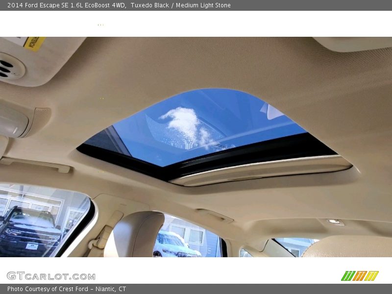 Tuxedo Black / Medium Light Stone 2014 Ford Escape SE 1.6L EcoBoost 4WD