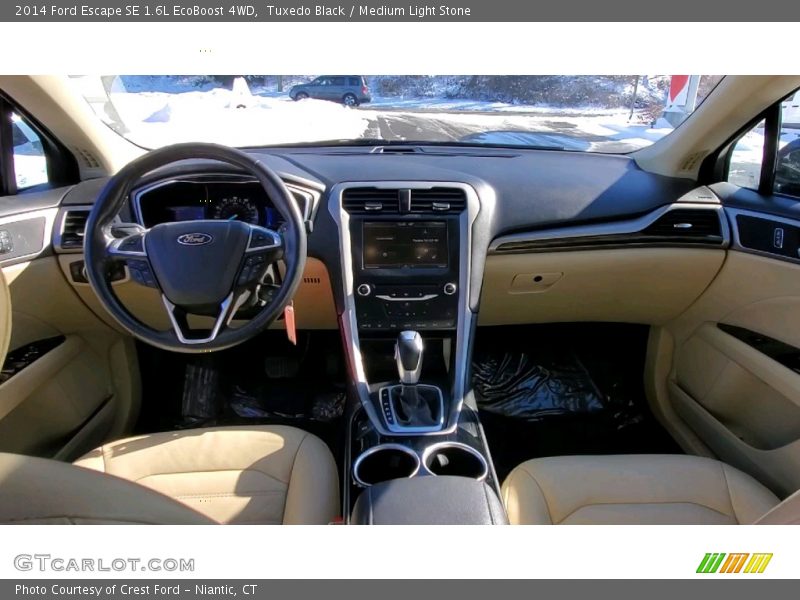 Tuxedo Black / Medium Light Stone 2014 Ford Escape SE 1.6L EcoBoost 4WD