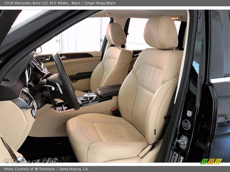 Black / Ginger Beige/Black 2018 Mercedes-Benz GLS 450 4Matic