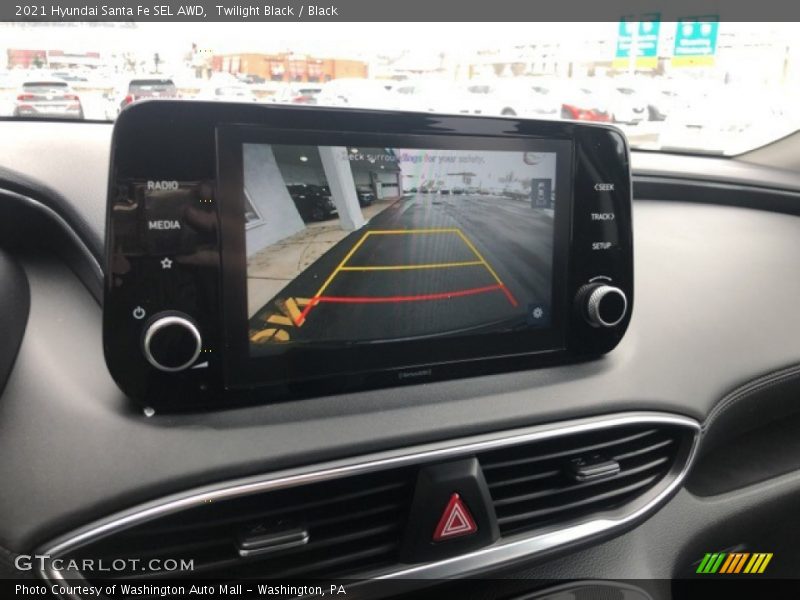 Twilight Black / Black 2021 Hyundai Santa Fe SEL AWD