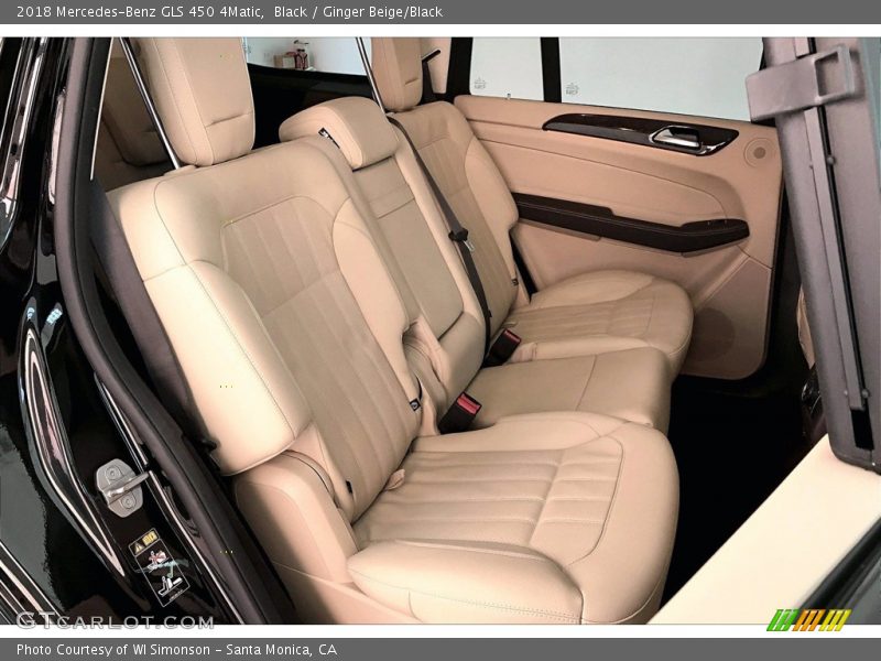 Black / Ginger Beige/Black 2018 Mercedes-Benz GLS 450 4Matic