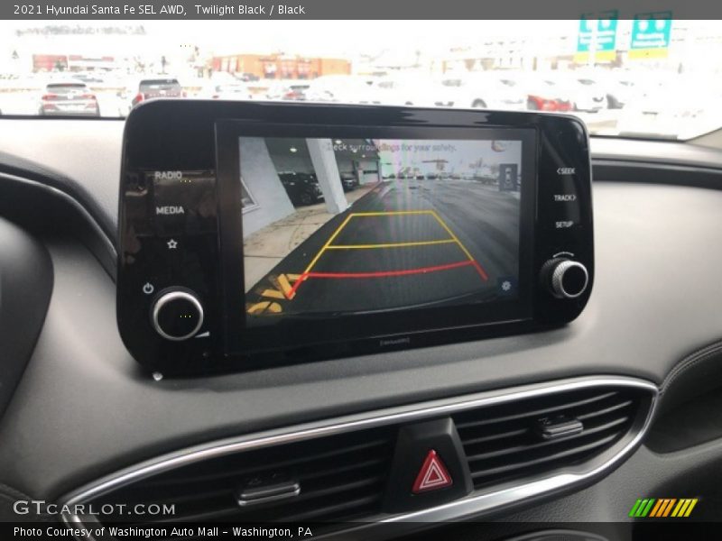 Twilight Black / Black 2021 Hyundai Santa Fe SEL AWD