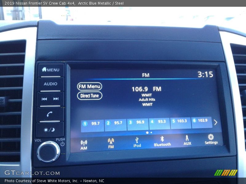 Arctic Blue Metallic / Steel 2019 Nissan Frontier SV Crew Cab 4x4